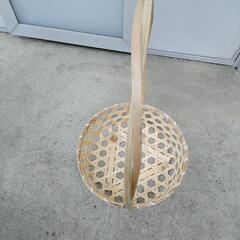 竹籠　カゴの画像