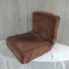 ⭐️アイリスオーヤマ 座椅子 & 枕 2way ふわふわ フロアチェア コンパクト 折りたたみ 収納 ブラウン ZC-9②の画像