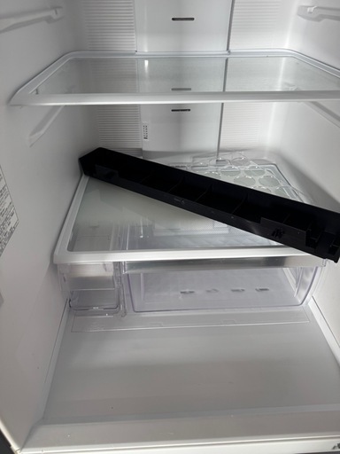 【1154】　日立　大型冷蔵庫　315L　自動製氷機能付き　シルバー 日立 冷蔵庫 315L 左開き 3ドア 幅54cm シンプルデザイン うるおい野菜