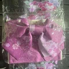 新品ゆかた三点セットの画像