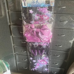 新品ゆかた三点セットの画像