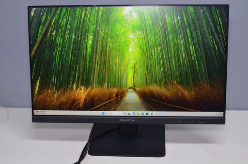 中古良品 Princeton PTFBLD-24W 液晶モニター 23.8型フルHD液晶ディスプレイ 確認済 ②