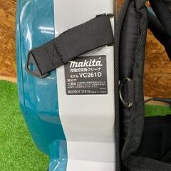 607 充電式背負いクリーナ makita マキタ VC261D 36V 本体・付属品有 中古品の画像