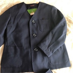 学生服小学校制服男の子130cm，135cm.2セット日本製秋冬春紺色の画像