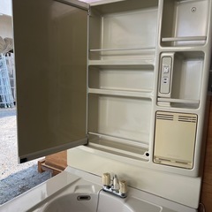 タカラスタンダード洗面化粧台800の画像