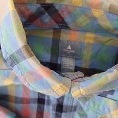 gap シャツロンパースの画像