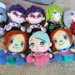 アニメキャラクターぬいぐるみまとめ売りの画像