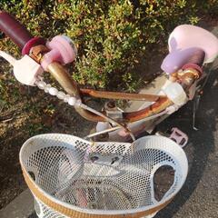 子供用自転車の画像