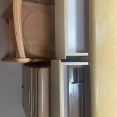 値下げ　学習机　椅子セットの画像