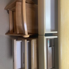 値下げ　学習机　椅子セットの画像