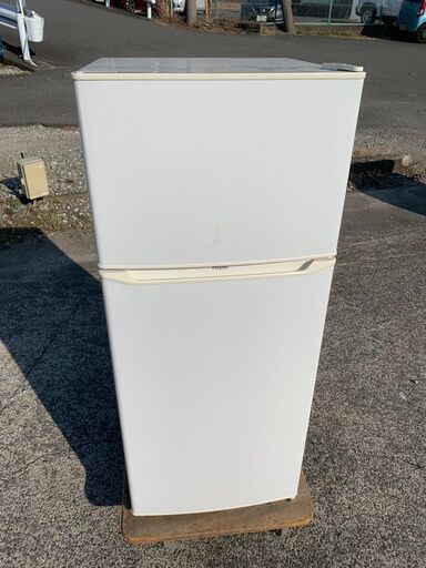 Haier  130L  2ドア冷蔵庫【RKR‐07】
