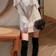 GRLニーハイブーツ