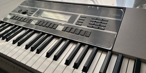 【値引き交渉いたします】CASIO WK-220 譜面立て+スタンド+ペダル+ACアダプター付き