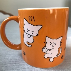 猫ピッチャー　マグカップ　未使用箱入りの画像