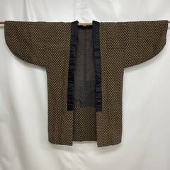 🔷🔶🔷UNY26/64【旧家蔵出し品】野良着 半纏 アンティーク着物 羽織 染物 襤褸 ぼろ 当時物 継ぎ接ぎ 着物 ビンテージ 時代物 レトロ〇🔷🔶🔷の画像