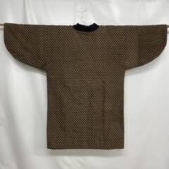 🔷🔶🔷UNY26/64【旧家蔵出し品】野良着 半纏 アンティーク着物 羽織 染物 襤褸 ぼろ 当時物 継ぎ接ぎ 着物 ビンテージ 時代物 レトロ〇🔷🔶🔷の画像