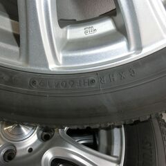 日産ノート用スタッドレスタイヤセット（アルミホイール付き）175/70R14　4本セットの画像