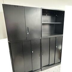 オフィス家具 収納家具 キャビネット　書庫　書類棚　鍵付き