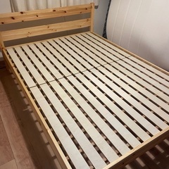 無印良品　木製ベッド【ダブルサイズ】