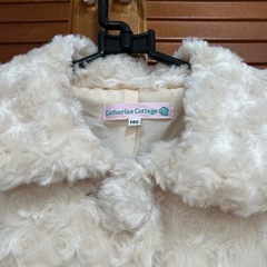 キャサリンコテージ140おしゃれコート白の画像