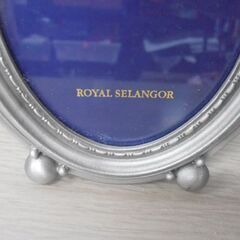 ROYAL SELANGOR フォトスタンド 横約10㎝×高さ15㎝ ロイヤルセランゴール 写真立て 王室御用達 フォトフレーム 苫小牧西店の画像