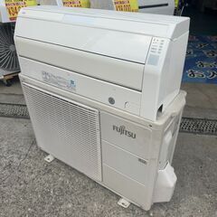 K06027　中古エアコン 富士通 2015年製 主に14畳用 冷房能力 4.0KW / 暖房能力 5.0KW