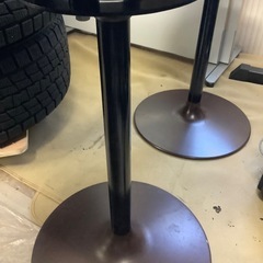 【中古家具】  光製作所 ヒカリ  カウンターチェア     革張りの画像