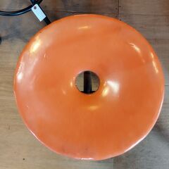 ※ぐらつき有 レトロ ドーナツスツール 飾り台 リメイク用にもドーナツ椅子 いす イス 昭和レトロ　/TJ-2254 2Fの画像