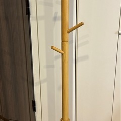 木製ポールハンガー　コート掛け