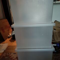 無印良品蓋付きケースの画像