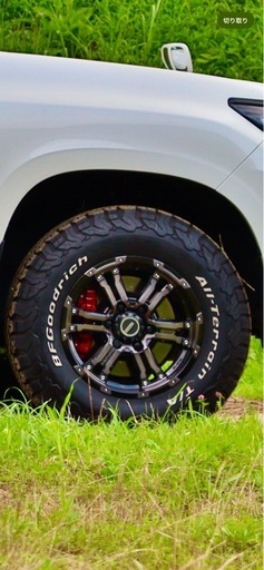 プラド　タイヤホイール265/70R/17