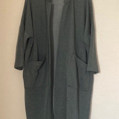 レディース　ロングニットカーディガン