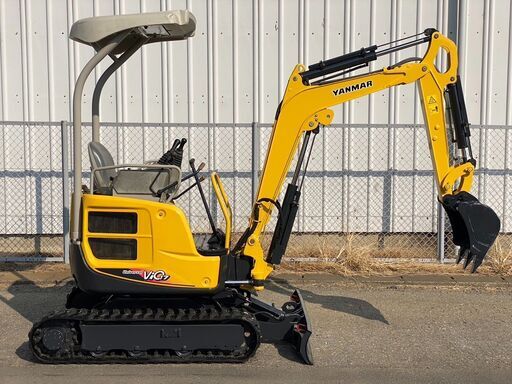 【J-0045】ヤンマー VIO17　ミニ油圧ショベル ユンボ バックホー　可変脚　倍速　全塗装済み