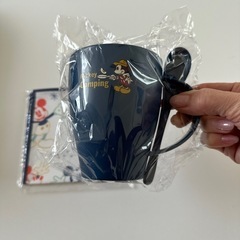 【新品】ミッキーマウスのマグカップとハイパータオルの画像