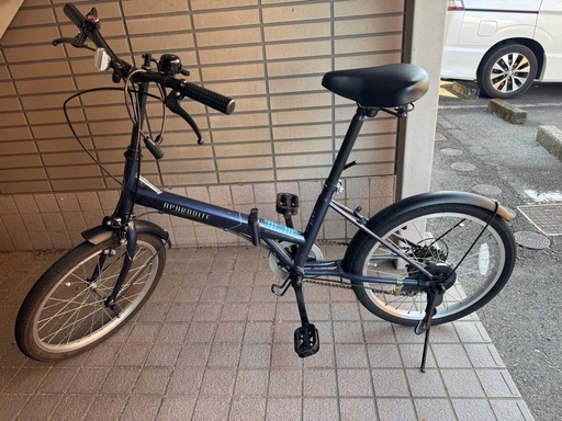 J204☆サビ使用感☆折りたたみ自転車☆LOOP☆6段☆20インチ