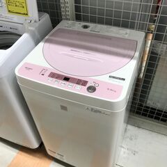 洗濯機 5.5kg シャープ ES-G5E5 2018年製 W(幅)56.5cm×D(奥行き)54.0cm×H(高さ)89.0cm ※当店3ヶ月保証/動作チェックOK