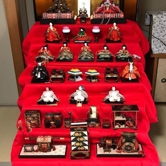 雛飾り七段❤️差し上げます
