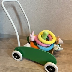 手押し車、輪投げセット　