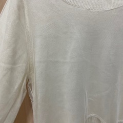ブージュルード　チュール　ニットトップスの画像
