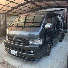 ハイエースワイドミドルルーフ車検受けたて