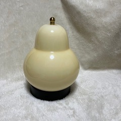 ジャンク品　洋梨型の間接照明　