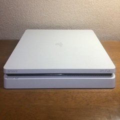 SONY PlayStation4本体PS4Whiteコントローラー新品の画像