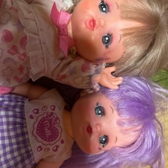 メルちゃん2つの画像