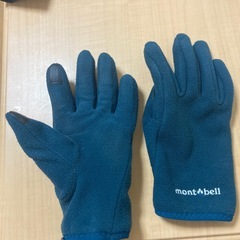 手袋[モンベル]ウィンドストッパートレッキングミトンの画像