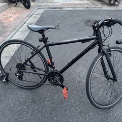 Fuji クロスバイク　マットブラック