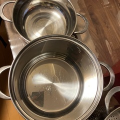 値下げドームパスタポット20㎝の画像