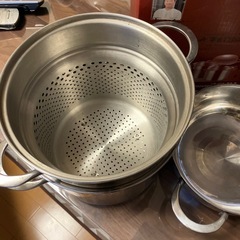 値下げドームパスタポット20㎝の画像