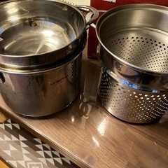 値下げドームパスタポット20㎝の画像