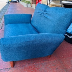 2人掛けソファ リクライニングソファー 角度調節 布の画像