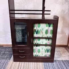 (お話し中)【OmNi ANTIQUEs】古いキャビネットです。